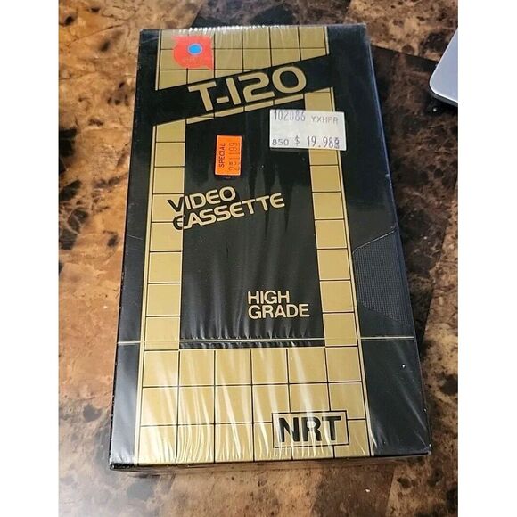 4 Blank VHS Tapes - Scotch, TDK. T-120 Memorex NEW IN PLASTIC - Picture 5 of 7